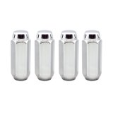 McGard Hex Lug Nut (Cone Seat / Duplex) M14X2.0 / 13/16 Hex / 2.25in. Length (4-Pack) - Chrome thumbnail 4