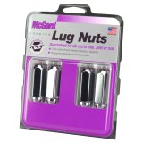 McGard Hex Lug Nut (Cone Seat / Duplex) M14X2.0 / 13/16 Hex / 2.25in. Length (4-Pack) - Chrome thumbnail 7