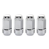 McGard Hex Lug Nut (Cone Seat Bulge Style) M14X1.5 / 13/16 Hex / 1.945in. Length (4-Pack) - Chrome thumbnail 5