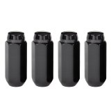 McGard Hex Lug Nut (Cone Seat) M14X2.0 / 13/16 Hex / 2.25in. Length (4-Pack) - Black thumbnail 2