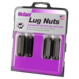 McGard Hex Lug Nut (Cone Seat) M14X2.0 / 13/16 Hex / 2.25in. Length (4-Pack) - Black thumbnail 6