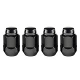McGard Hex Lug Nut (Cone Seat Bulge Style) 1/2-20 / 3/4 Hex / 1.45in. Length (4-pack) - Black thumbnail 5