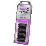 McGard Hex Lug Nut (Cone Seat) 1/2-20 / 13/16 Hex / 1.5in. Length (4-Pack) - Black thumbnail 2