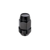 McGard Hex Lug Nut (Cone Seat Bulge Style) M14X1.5 / 22mm Hex / 1.945in. Length (4-Pack) - Black thumbnail 1