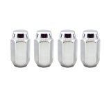 McGard Hex Lug Nut (Cone Seat) M14X1.5 / 22mm Hex / 1.635in. Length (4-Pack) - Chrome thumbnail 6