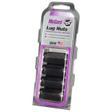 McGard Hex Lug Nut (Cone Seat) M14X1.5 / 22mm Hex / 1.635in. Length (4-Pack) - Black thumbnail 5