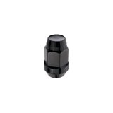 McGard Hex Lug Nut (Cone Seat Bulge Style) M14X1.5 / 22mm Hex / 1.635in. Length (4-Pack) - Black thumbnail 4