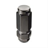 McGard Hex Lug Nut (Cone Seat / Duplex) 9/16-18 / 7/8 Hex / 2.5in. Length (8-Pack) - Black thumbnail 2