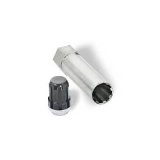 McGard SplineDrive Lug Nut (Cone Seat) M12X1.5 / 1.24in. Length (Box of 50) - Black (Req. Tool) thumbnail 1