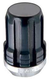 McGard SplineDrive Lug Nut (Cone Seat) M12X1.5 / 1.24in. Length (Box of 50) - Black (Req. Tool) thumbnail 2