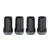 McGard SplineDrive Lug Nut (Cone Seat) M14X1.5 / 1.648in. Length (4-Pack) - Black (Req. Tool) thumbnail 1