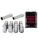 McGard SplineDrive Tuner 4 Lug Install Kit w/Locks & Tool (Cone) M12X1.25 / 13/16 Hex - Chrome thumbnail 8