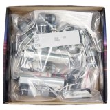 McGard SplineDrive Tuner 4 Lug Install Kit w/Locks & Tool (Cone) M12X1.25 / 13/16 Hex - Blk thumbnail 8