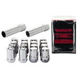 McGard SplineDrive Tuner 4 Lug Install Kit w/Locks & Tool (Cone) M12X1.5 / 13/16 Hex - Chrome thumbnail 1