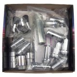 McGard SplineDrive Tuner 5 Lug Install Kit w/Locks & Tool (Cone) M14X1.5 / 1in. Hex - Chrome thumbnail 1