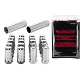 McGard SplineDrive Tuner 5 Lug Install Kit w/Locks & Tool (Cone) M14X1.5 / 1in. Hex - Chrome thumbnail 7