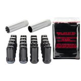 McGard SplineDrive Tuner 5 Lug Install Kit w/Locks & Tool (Cone) M14X1.5 / 1in. Hex - Blk thumbnail 2