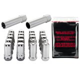 McGard SplineDrive Tuner 5 Lug Install Kit w/Locks & Tool (Cone) 1/2-20 / 13/16 Hex - Chrome thumbnail 2