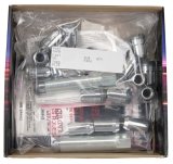 McGard SplineDrive Tuner 5 Lug Install Kit w/Locks & Tool (Cone) M12X1.5 / 13/16 Hex - Chrome thumbnail 7