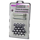 McGard SplineDrive Tuner 5 Lug Install Kit w/Locks & Tool (Cone) M12x1.5 / 13/16 Hex - Chrome (CS) thumbnail 6