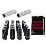 McGard SplineDrive Tuner 6 Lug Install Kit w/Locks & Tool (Cone) M14X1.5 / 22mm Hex - Blk thumbnail 5