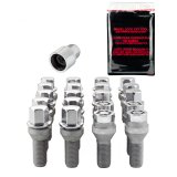 McGard 5 Lug Hex Install Kit w/Locks (Cone Seat Bolt) M12X1.5 / 17mm Hex / 25.5mm Shank L. - Chrome thumbnail 7
