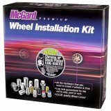 McGard 5 Lug Hex Install Kit w/Locks (Cone Seat Bolt) M14X1.5 / 17mm Hex / 28.0mm Shank L. - Chrome thumbnail 4