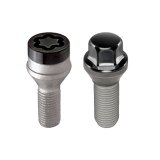 McGard 5 Lug Hex Install Kit w/Locks (Cone Seat Bolt) M14X1.5 / 17mm Hex / 28.0mm Shank L. - Black thumbnail 2