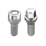 McGard 5 Lug Hex Install Kit w/Locks (Cone Seat Bolt) M14X1.25 / 17mm Hex / 27.5mm Shank L. - Chrome thumbnail 3