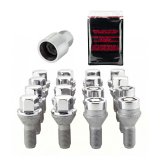 McGard 4 Lug Hex Install Kit w/Locks (Cone Seat Bolt) M12X1.25 / 17mm Hex / 22.0mm Shank L. - Chrome thumbnail 5
