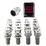 McGard 5 Lug Hex Install Kit w/Locks (Radius Seat Bolt) M14X1.5 / 17mm Hex / 26.3mm Shank L - Chrome thumbnail 4