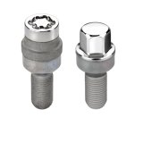 McGard 5 Lug Hex Install Kit w/Locks (Radius Seat Bolt) M14X1.5 / 17mm Hex / 28.1mm Shank L - Chrome thumbnail 4
