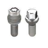 McGard 5 Lug Hex Install Kit w/Locks (Radius Seat Bolt) M14X1.5 / 17mm Hex / 35.4mm Shank L - Chrome thumbnail 2