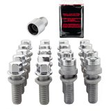 McGard 5 Lug Hex Install Kit w/Locks (Radius Seat Bolt) M14X1.5 / 17mm Hex / 35.4mm Shank L - Chrome thumbnail 7