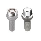 McGard 5 Lug Hex Install Kit w/Locks (Radius Seat Bolt) M14X1.5 / 17mm Hex / 27.5mm Shank L - Chrome thumbnail 6