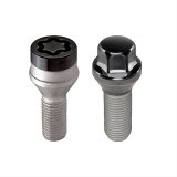 McGard 5 Lug Hex Install Kit w/Locks (Radius Seat Bolt) M14X1.5 / 17mm Hex / 27.5mm Shank L. - Black thumbnail 1