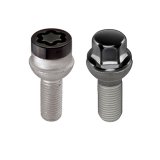 McGard 5 Lug Hex Install Kit w/Locks (Radius Seat Bolt) M14X1.5 / 17mm Hex / 27.5mm Shank L. - Black thumbnail 4