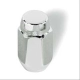 McGard Hex Lug Nut (Cone Seat) M12X1.25 / 13/16 Hex / 1.28in. Length (Box of 100) - Chrome thumbnail 1