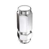 McGard Hex Lug Nut (Cone Seat / Duplex) 9/16-18 / 7/8 Hex / 2.5in. Length (Box of 100) - Chrome thumbnail 2