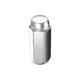 McGard Hex Lug Nut (Cone Seat) M12X1.75 / 13/16 Hex / 1.815in. Length (Box of 100) - Chrome thumbnail 3