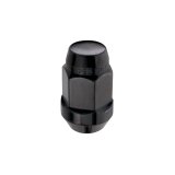 McGard Hex Lug Nut (Cone Seat Bulge Style) 1/2-20 / 3/4 Hex / 1.45in. Length (Box of 144) - Black thumbnail 3