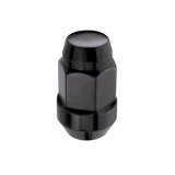 McGard Hex Lug Nut (Cone Seat Bulge Style) M14X1.5 / 22mm Hex / 1.635in. Length (Box of 144) - Black thumbnail 3