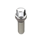McGard Hex Lug Bolt (Cone Seat) M14X1.5 / 17mm Hex / 28.0mm Shank Length (Box of 50) - Chrome thumbnail 2