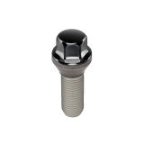 McGard Hex Lug Bolt (Cone Seat) M14X1.25 / 17mm Hex / 27.5mm Shank Length (Box of 50) - Black thumbnail 1
