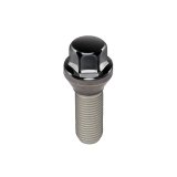 McGard Hex Lug Bolt (Cone Seat) M12X1.5 / 17mm Hex / 25.5mm Shank Length (Box of 50) - Black thumbnail 3