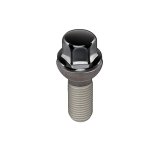 McGard Hex Lug Bolt (Radius Seat) M14X1.5 / 17mm Hex / 28.1mm Shank Length (Box of 50) - Black thumbnail 2