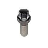 McGard Hex Lug Bolt (Radius Seat) M14X1.5 / 17mm Hex / 28.1mm Shank Length (Box of 50) - Black thumbnail 3