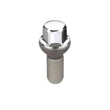 McGard Hex Lug Bolt (Radius Seat) M14X1.5 / 17mm Hex / 27.5mm Shank Length (Box of 50) - Chrome thumbnail 3