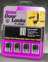 McGard 07-17 Jeep Wrangler JK / Unlimited JK 4-Door Lock Set - (4 Locks) thumbnail 2