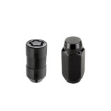 McGard 5 Lug Hex Install Kit w/Locks (Cone Seat Nut) M14X1.5 / 22mm Hex / 1.635in. Length - Black thumbnail 2